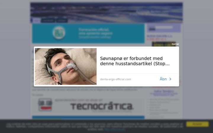 Screenshot of aprenderedes.com