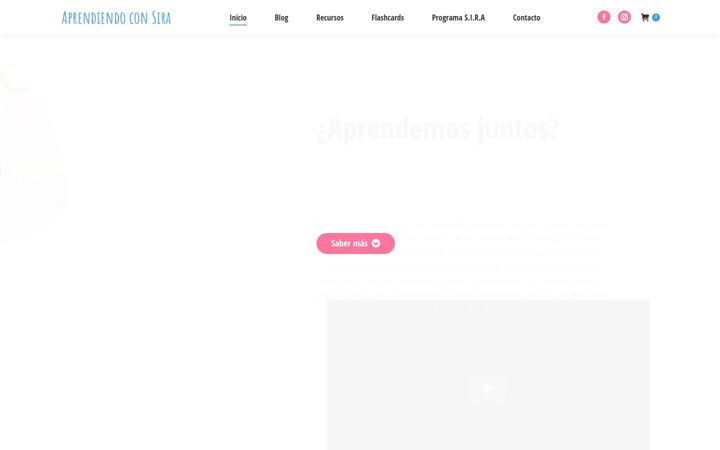 Screenshot von aprendiendoconsira.com