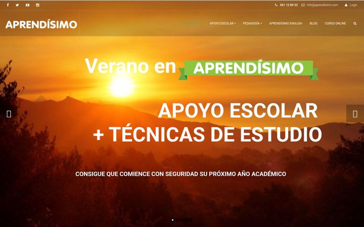 Screenshot von aprendisimo.com