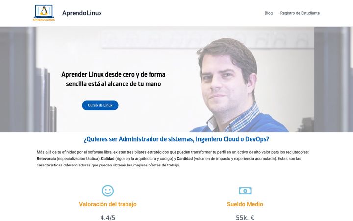Screenshot of aprendolinux.com