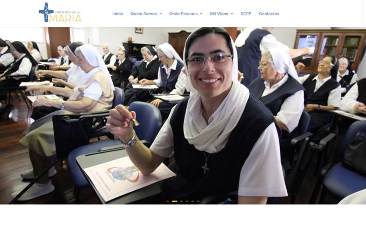 Screenshot of apresentacaodemaria.pt