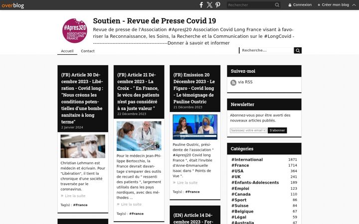 Screenshot of apresj20revuedepresse.com
