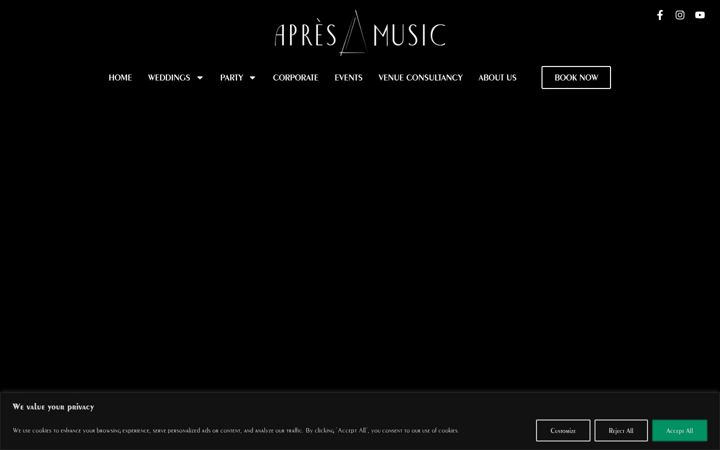Screenshot of apresmusic.com