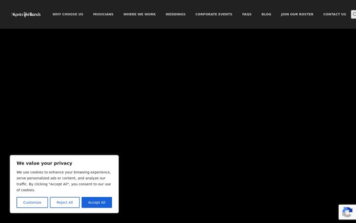 Screenshot of apresskibands.com