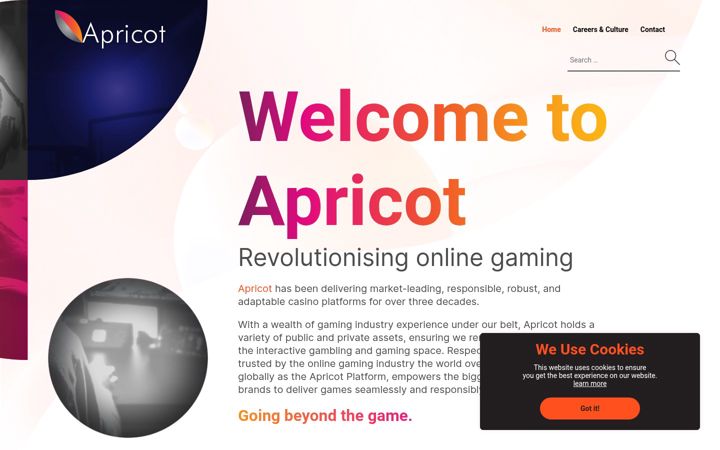 Screenshot of apricot.co.im