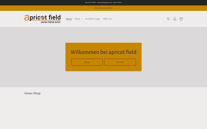 Screenshot of apricotfield.store