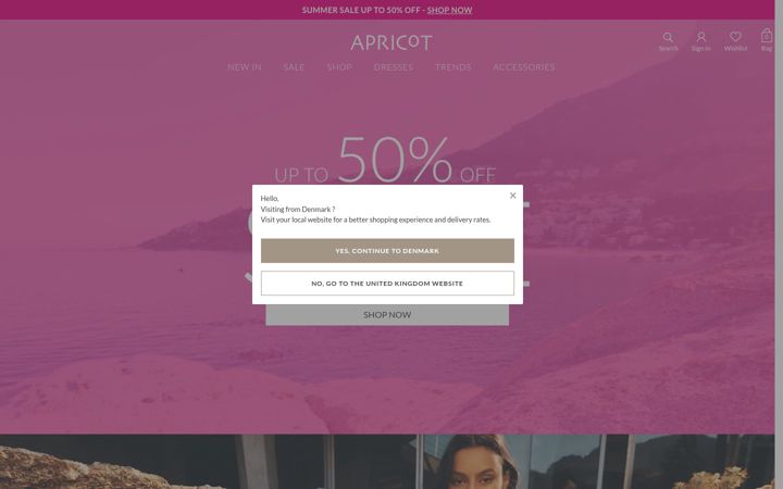Screenshot of apricotonline.co.uk