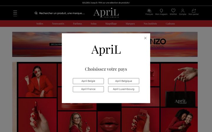 Screenshot of april-beauty.com