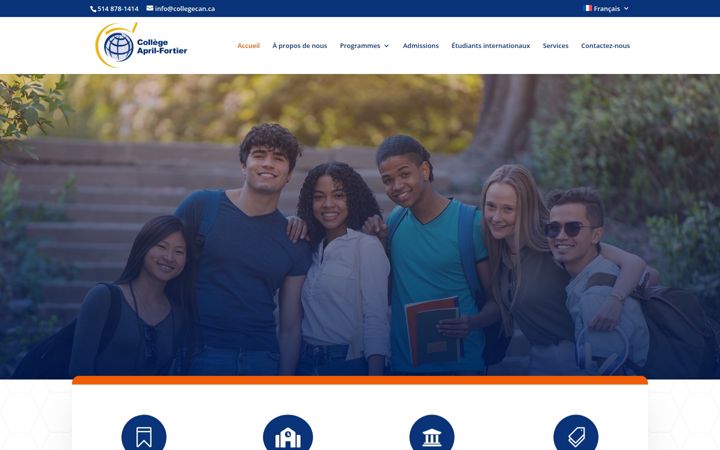 Screenshot ta' april-fortier.com