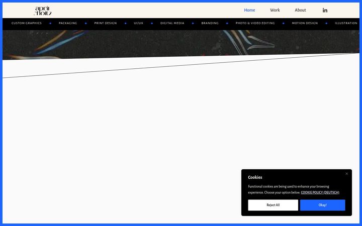 Screenshot of aprilchoitz.com