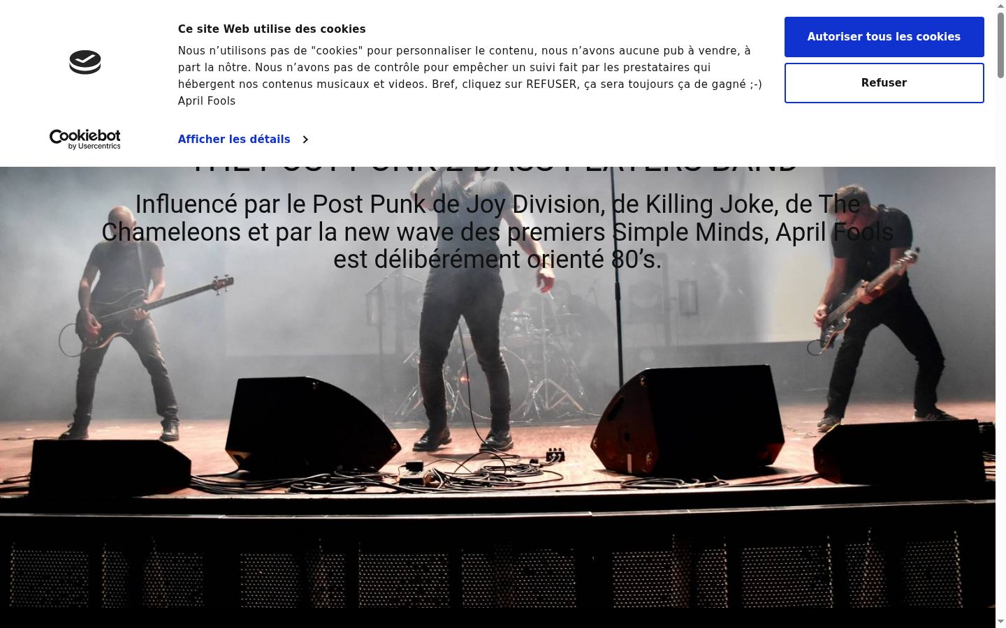 Sutikimo reklamjuostės, rodytos prieš bet kokią sąveiką, ekrano kopija