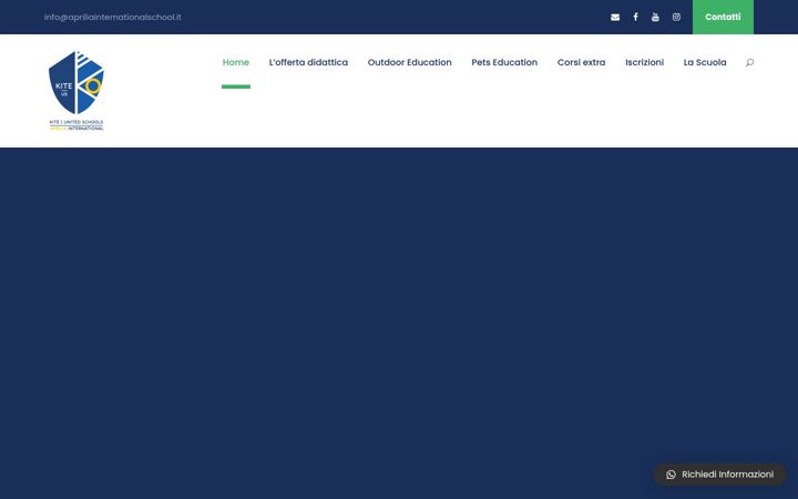 Screenshot ta' apriliainternationalschool.com