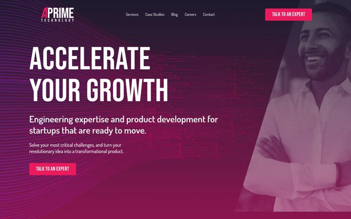 Screenshot of aprime.io
