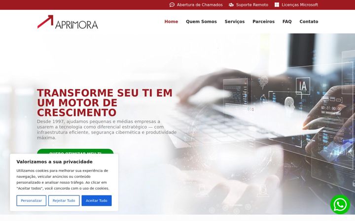 Screenshot of aprimora.com.br