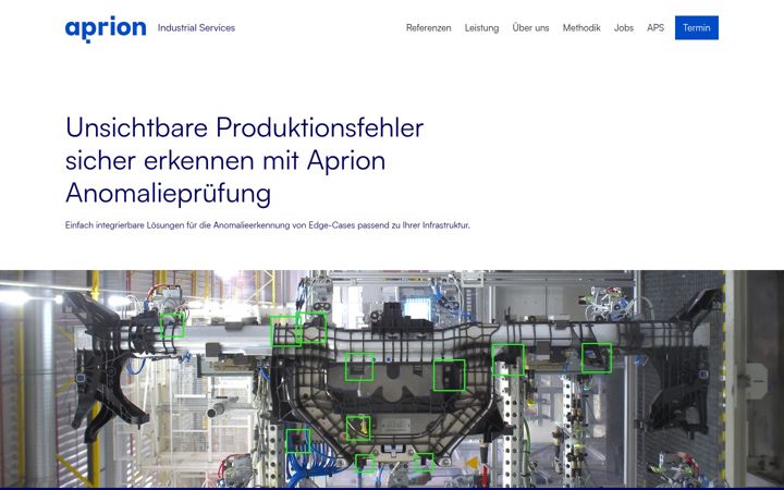 Screenshot of aprion.de