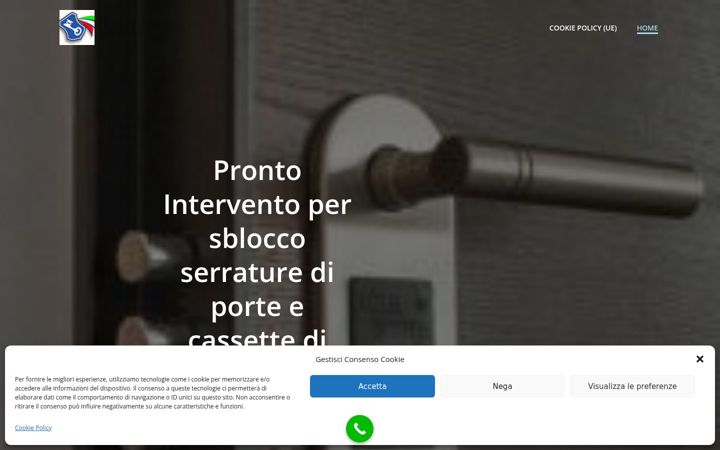 Screenshot of apriportafidenza.it