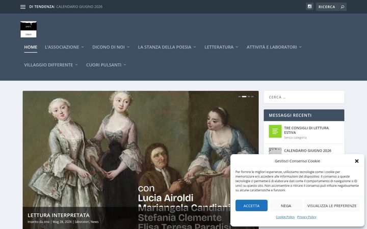 Screenshot of apriti-cielo.it