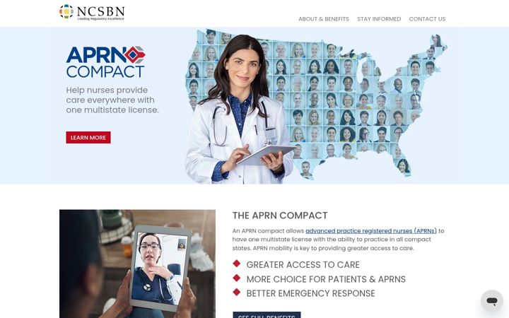 Screenshot of aprncompact.com
