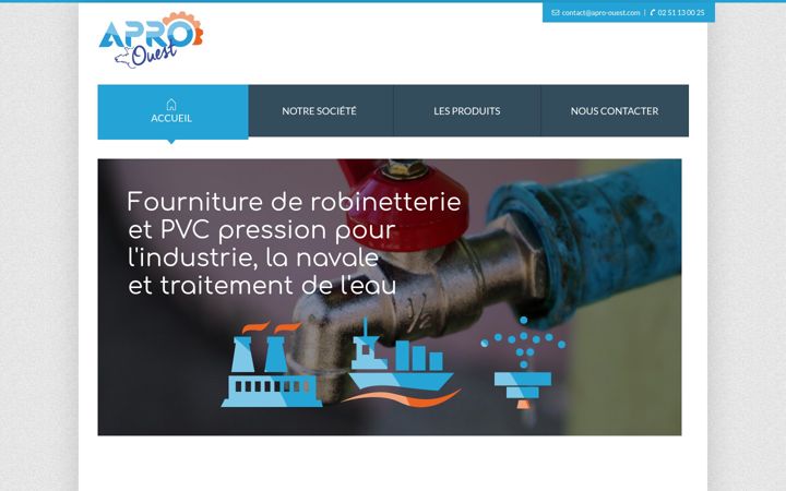 Screenshot of apro-ouest.com