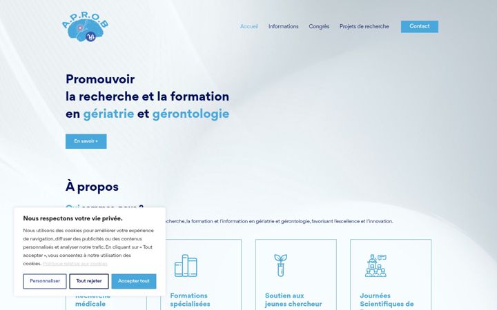 Екранна снимка на aprobasso.org