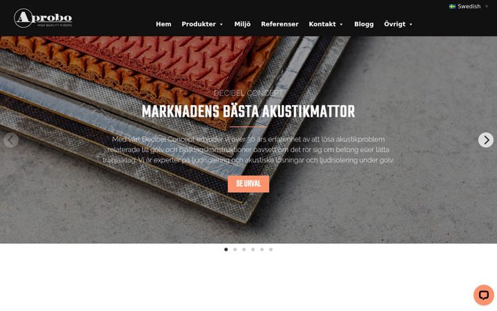 Screenshot of aprobo.com