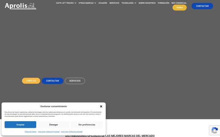 Screenshot ta' aprolis.es