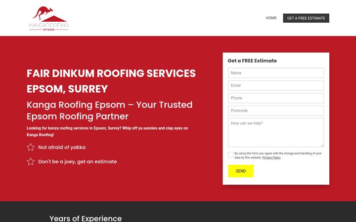 Screenshot of aproofingcontractorsltd.co.uk