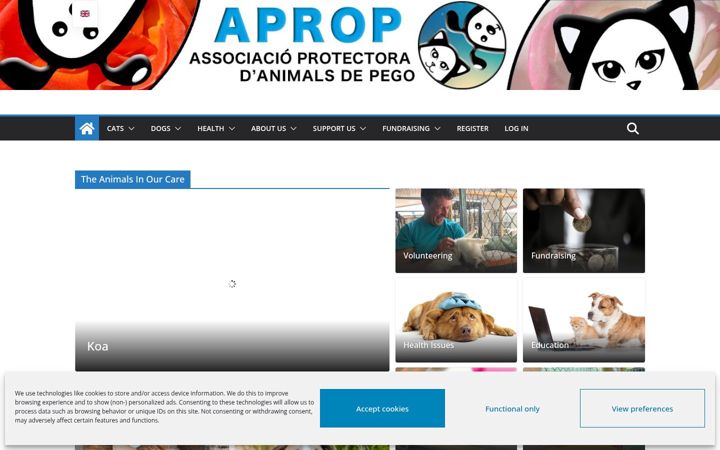 Screenshot of aprop-pego.org