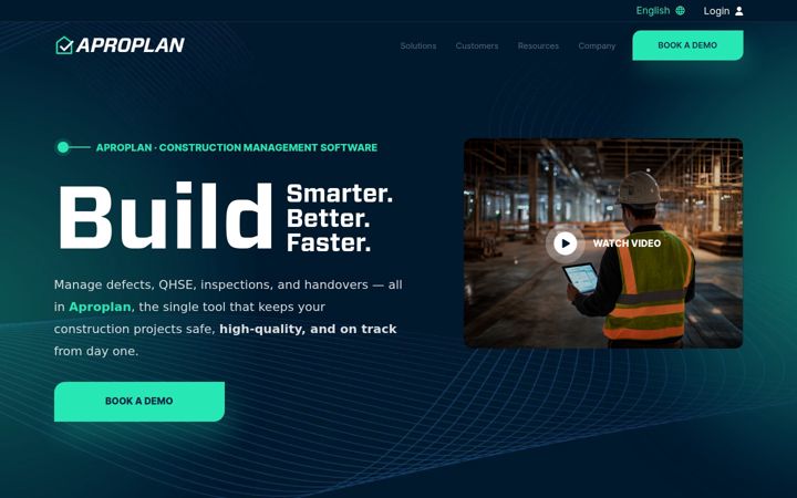 Screenshot of aproplan.com