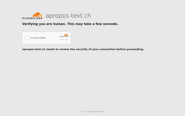 Screenshot von apropos-text.ch