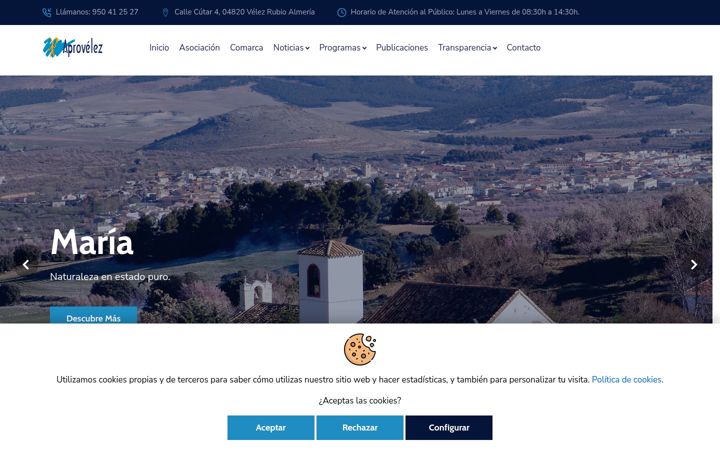 Screenshot von aprovelez.com