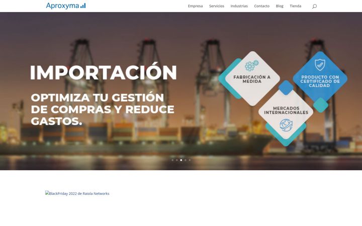 Screenshot of aproxyma.com