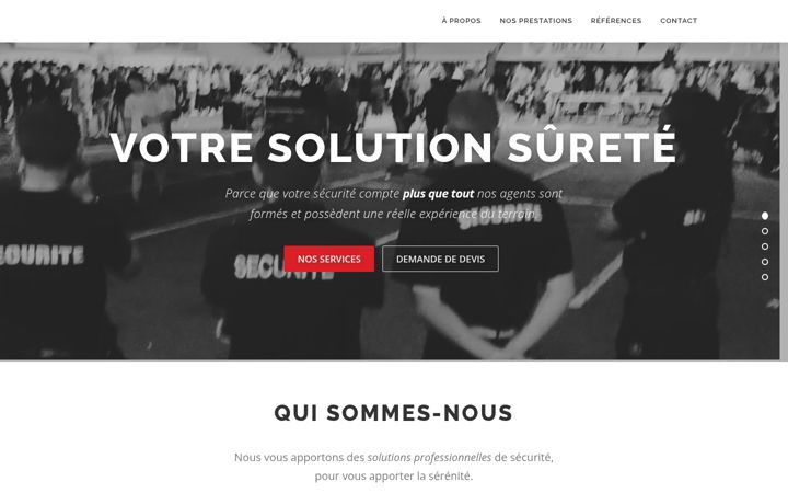 Screenshot von aprs-securite.com