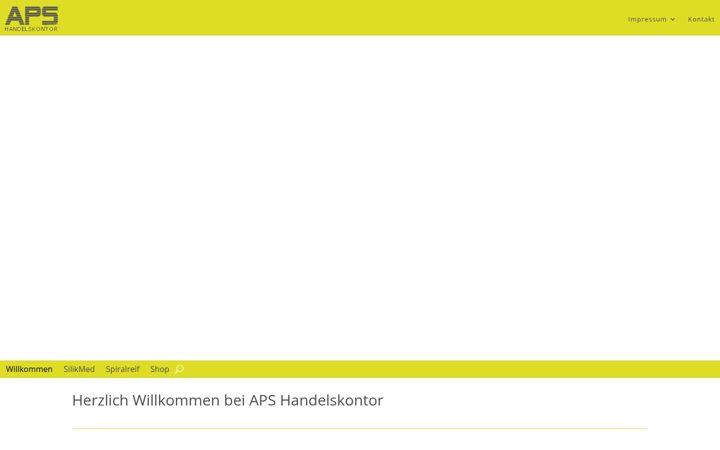 Screenshot of aps-handelskontor.de