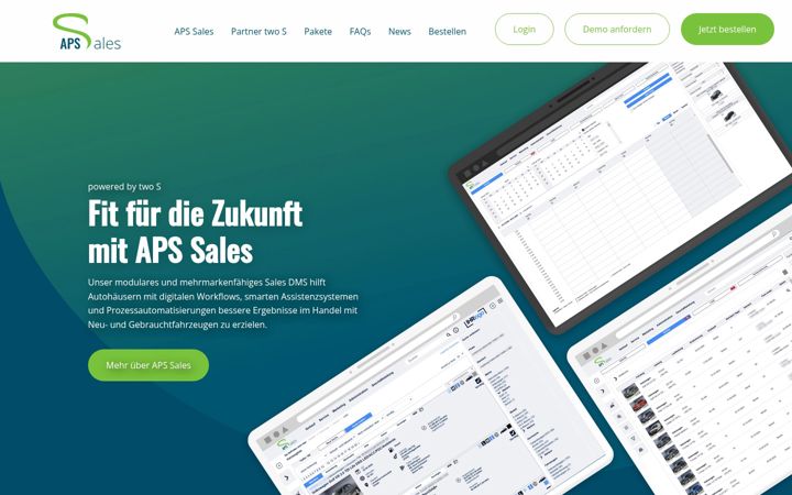 Screenshot του aps-sales.de