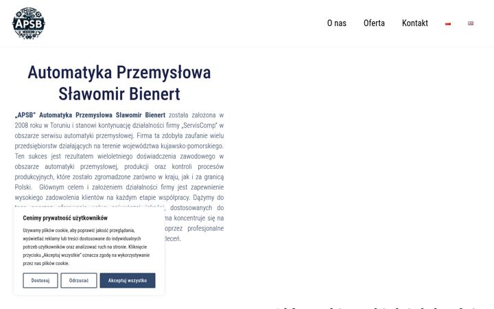 Screenshot of apsb.eu