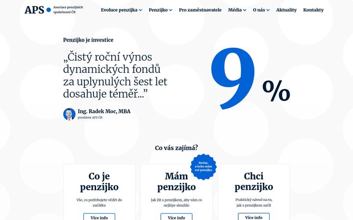 Screenshot of apscr.cz