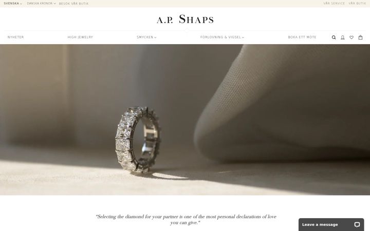 Screenshot of apshaps.se