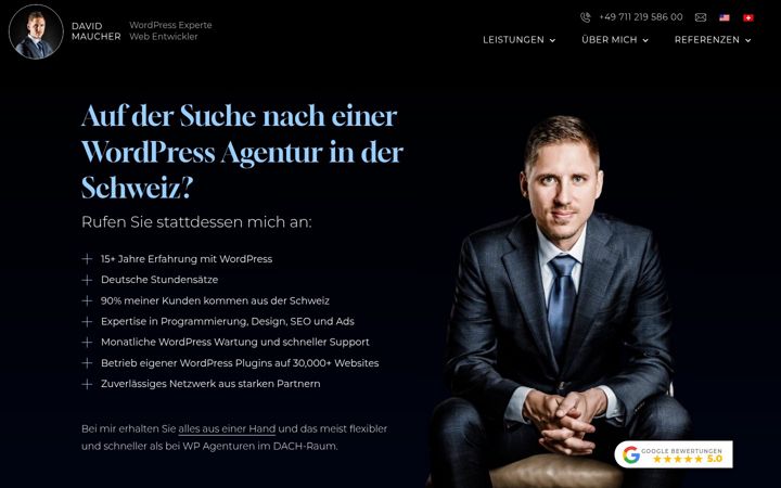 Screenshot of apsis.ch