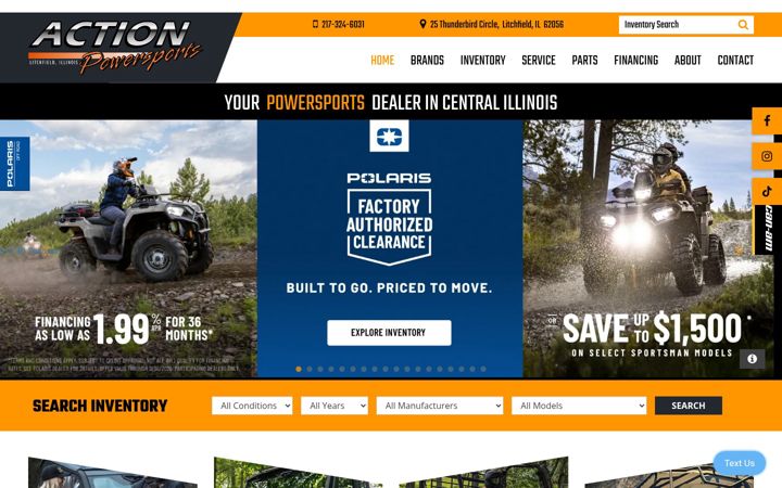 Screenshot von apslitchfield.com
