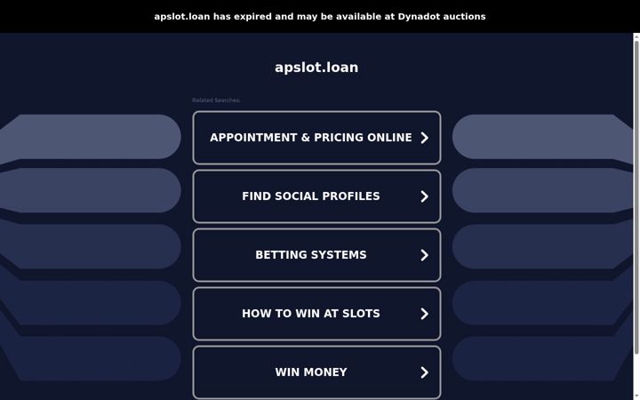 Snímek obrazovky apslot.loan
