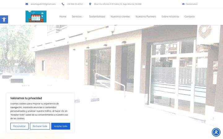 Screenshot von apslretail.com