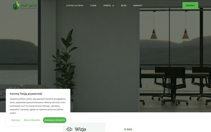 Screenshot of apsn.pl