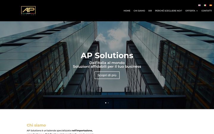 Screenshot of apsolutions.business