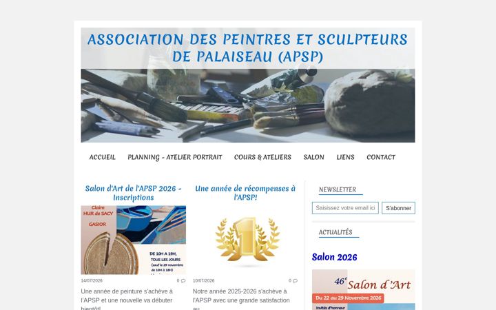 Screenshot of apsp-palaiseau.fr