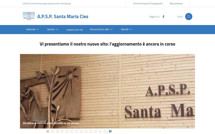 Screenshot of apspcles.it