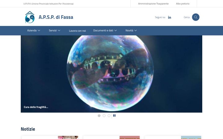 Screenshot ta' apspfassa.it