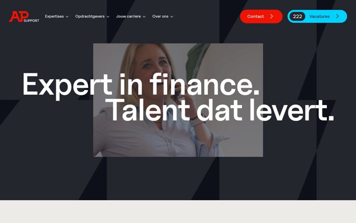 Screenshot of apsupport.nl