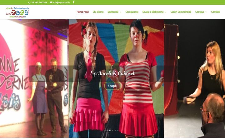 Screenshot of apszazzi.it