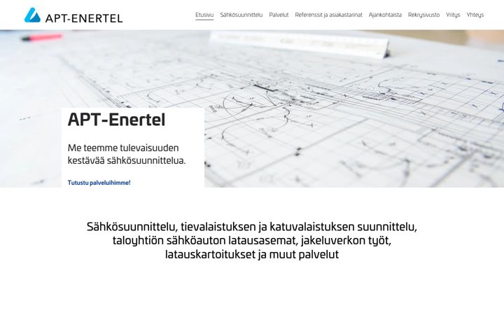 Screenshot of apt-enertel.fi